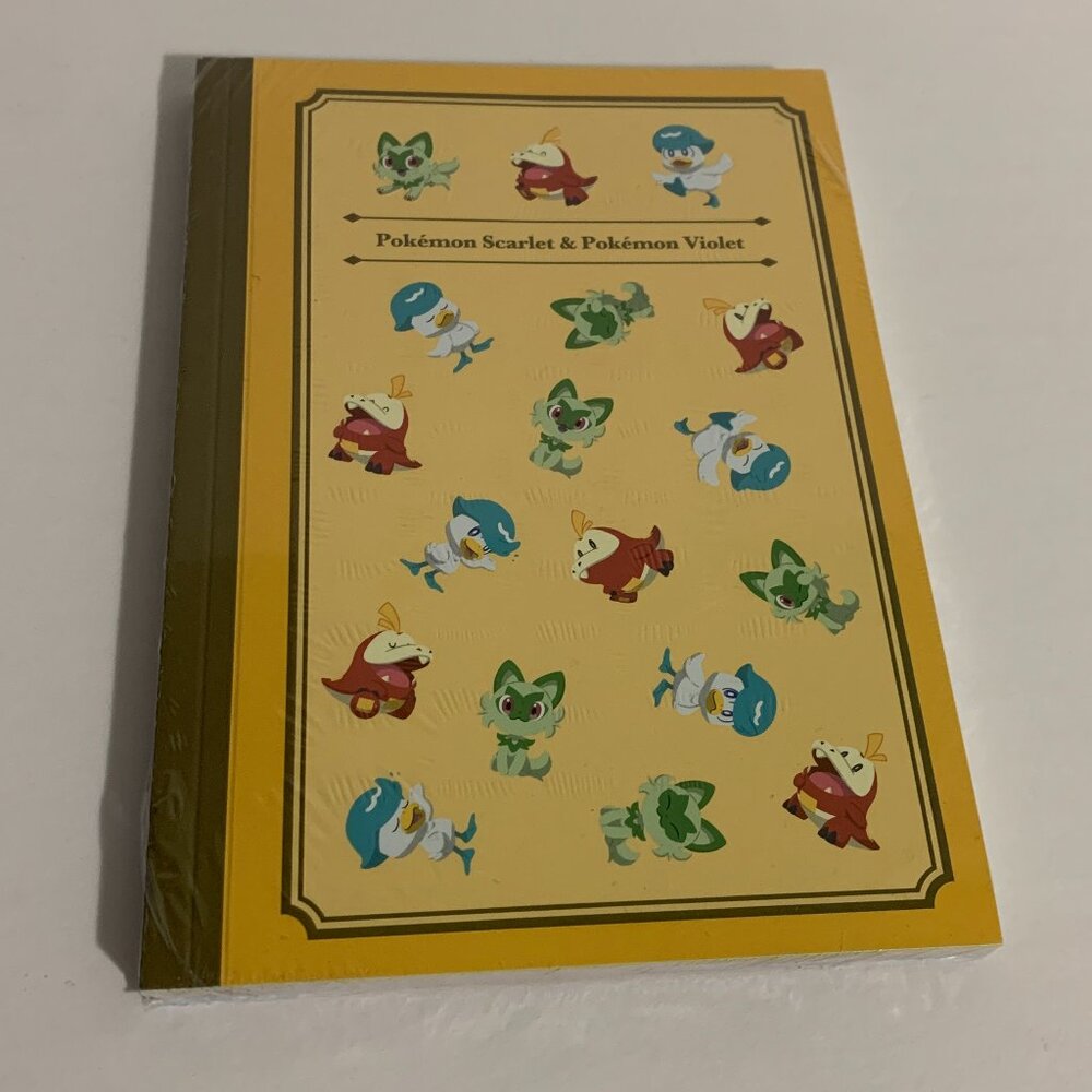 Pokémon Scarlet Violet Partner Mini-Notebook Journal Notebook My Nintendo Reward